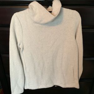 J Crew Fleece Turtle neck sweatshirt
